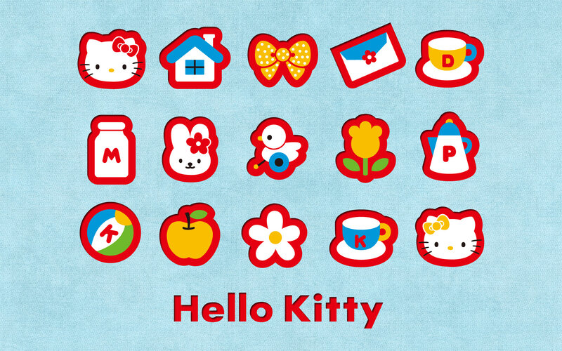 Hello Kitty icon set