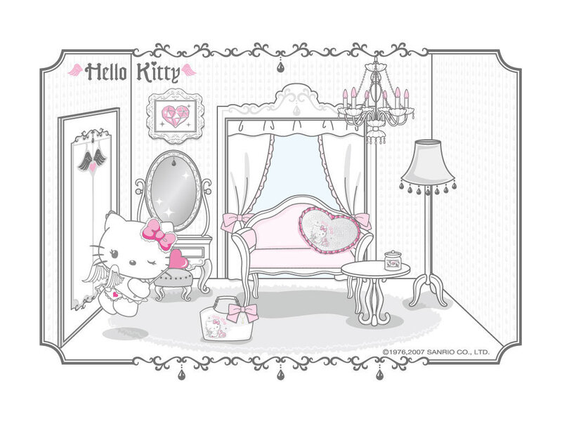 Hello Kitty in a Room