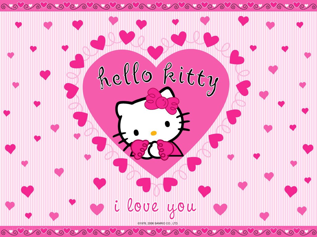 Hello Kitty love heart