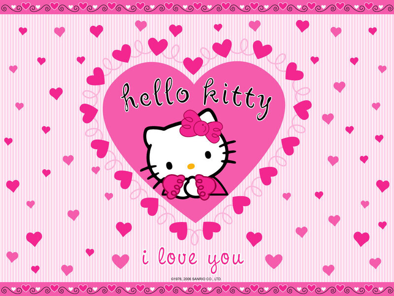 Hello Kitty love heart