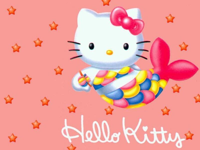 Hello Kitty mermaid character