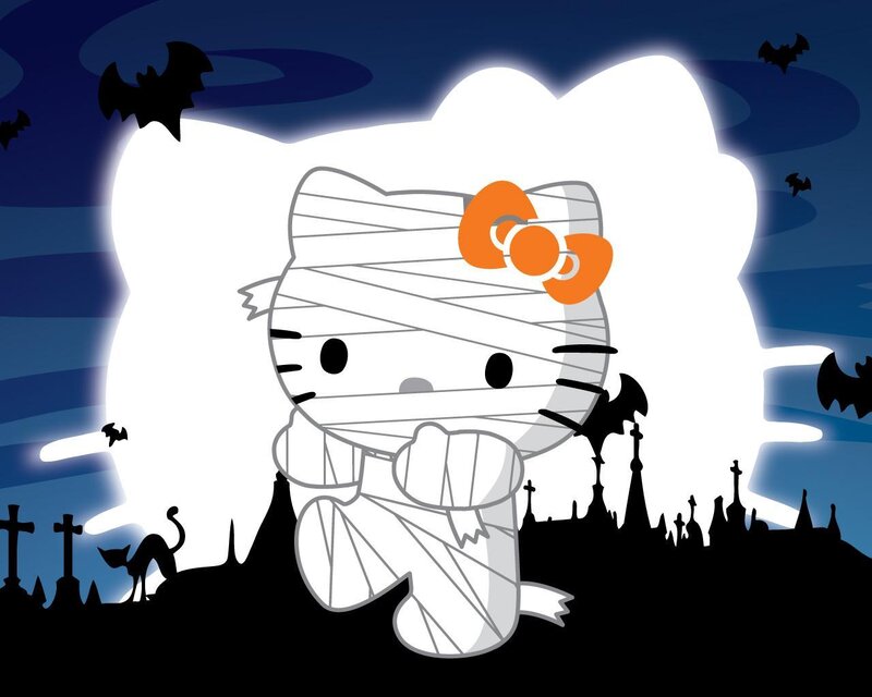Hello Kitty mummy Halloween