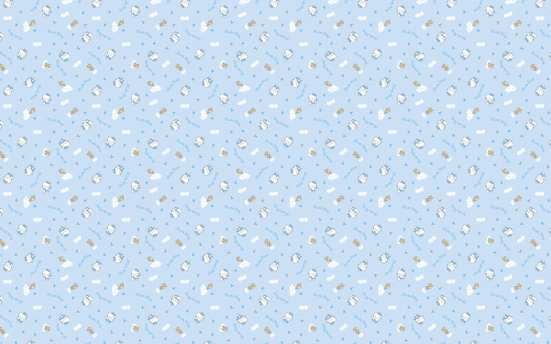 Hello Kitty pattern wallpaper