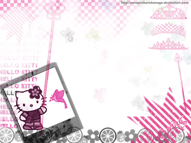 Hello Kitty pink design