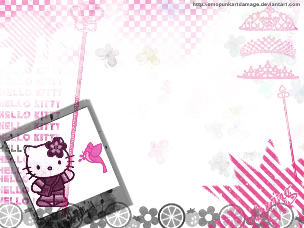 Hello Kitty pink design