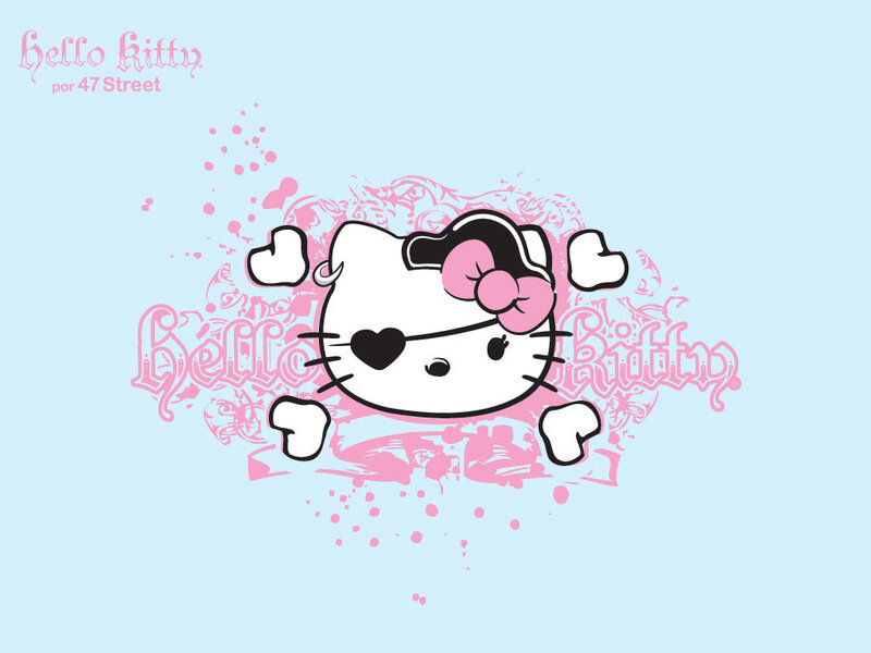 Hello Kitty pirate design