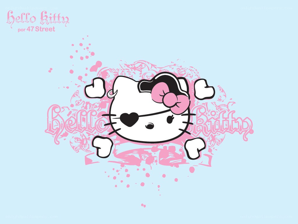 Hello Kitty pirate design