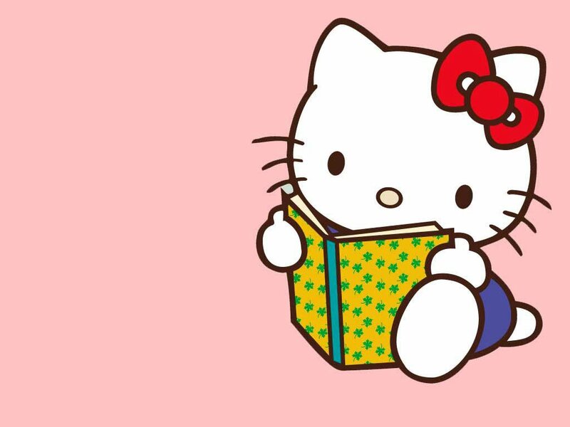 Hello Kitty Reading Book