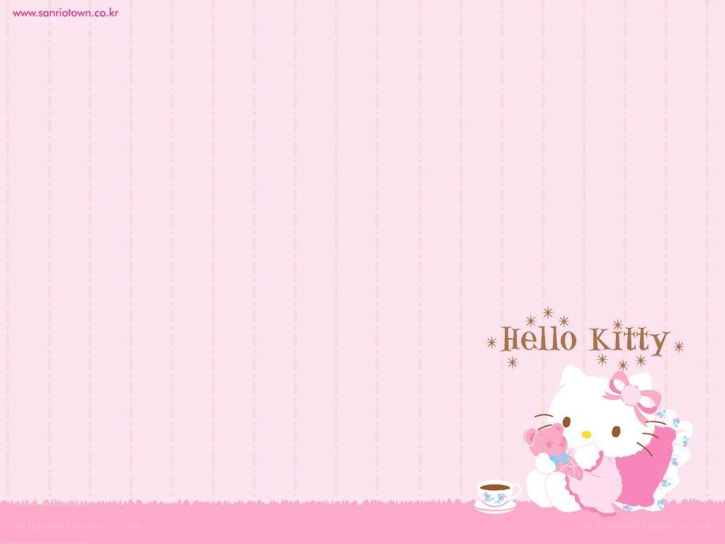 Hello Kitty tea time
