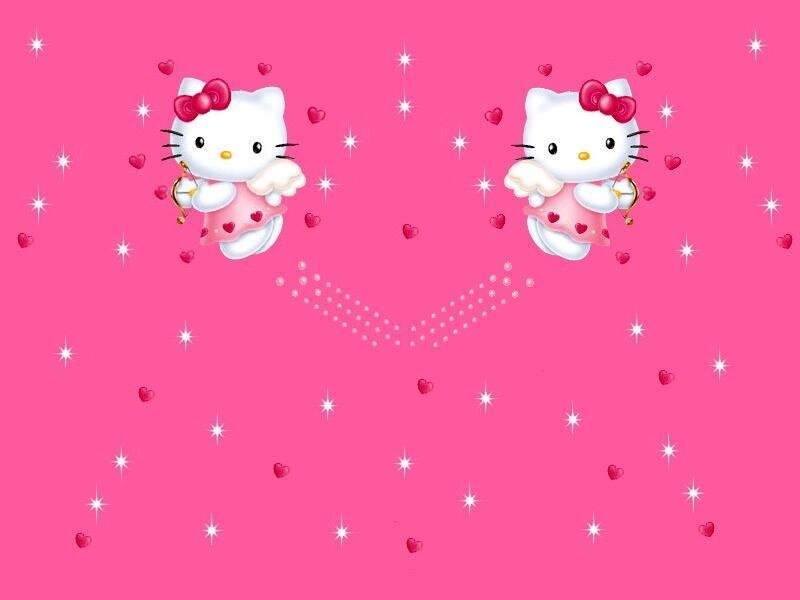 Hello Kitty Valentine angels
