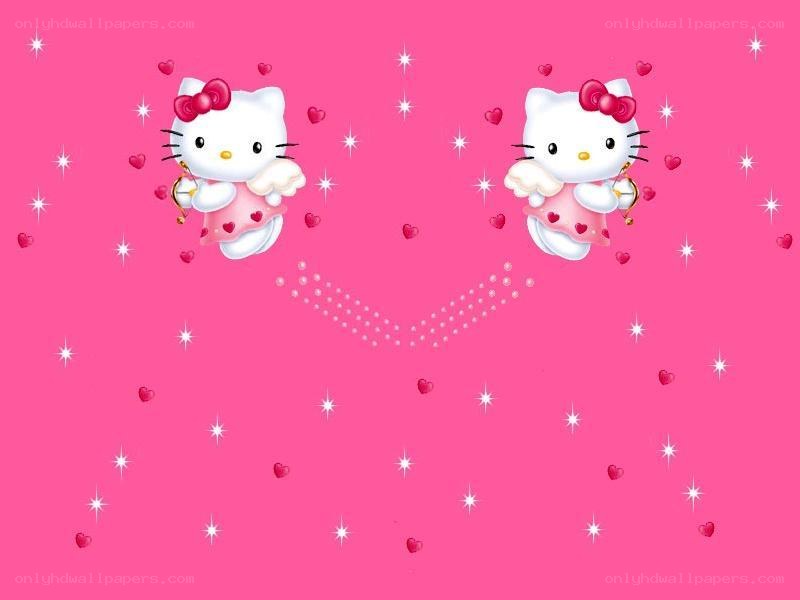 Hello Kitty Valentine angels