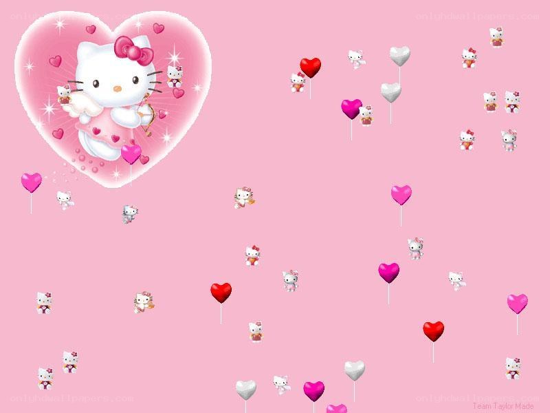 Hello Kitty Valentine's Day wallpaper