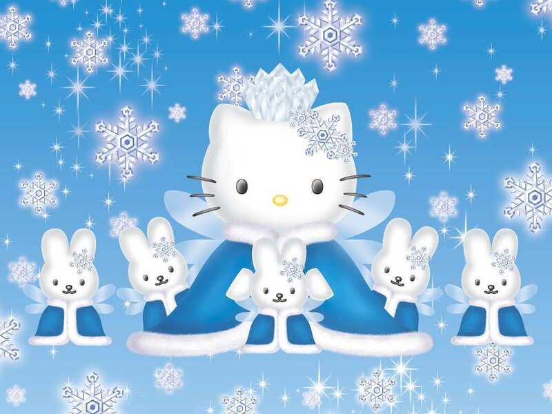 Hello Kitty winter fantasy