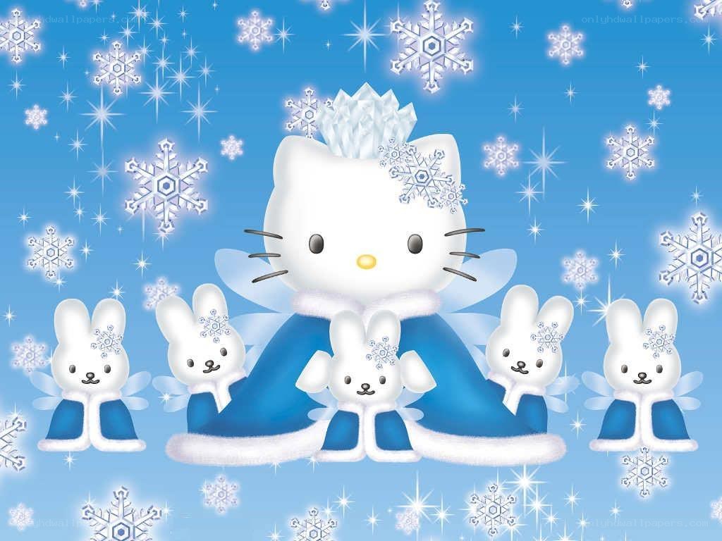 Hello Kitty winter fantasy