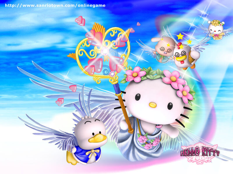 Hello Kitty with angel wings