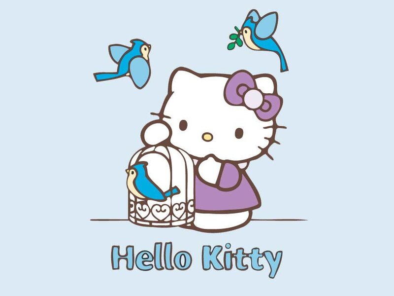Hello Kitty with Birds
