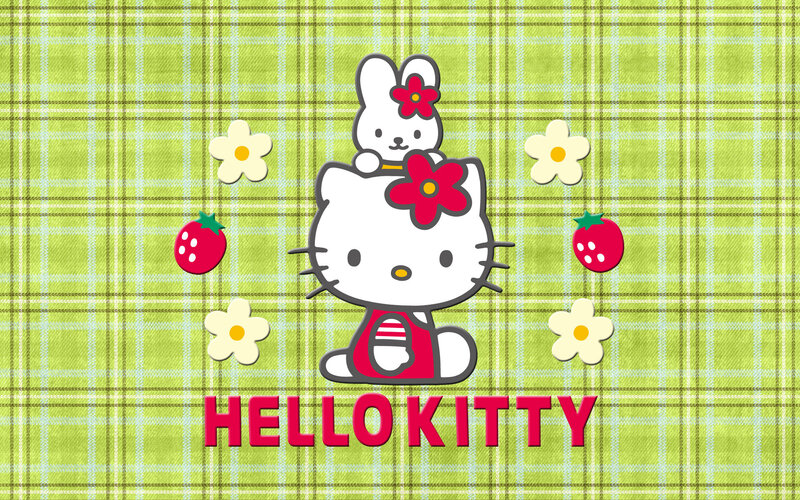 Hello Kitty with bunny