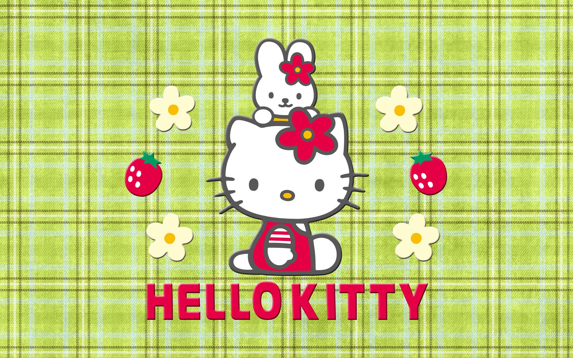 Hello Kitty with bunny