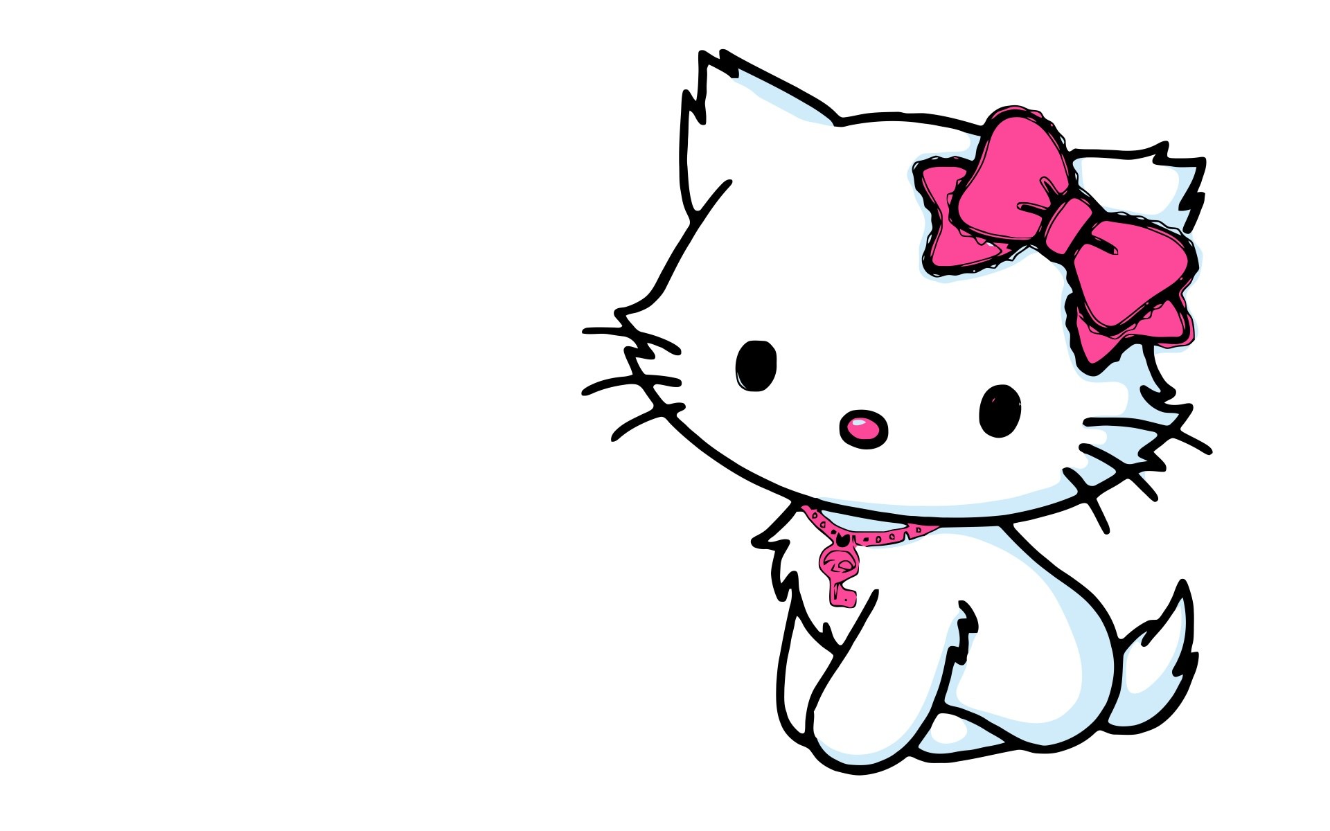 Hello Kitty with pink bow