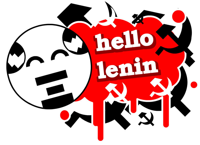 Hello Lenin graphic art