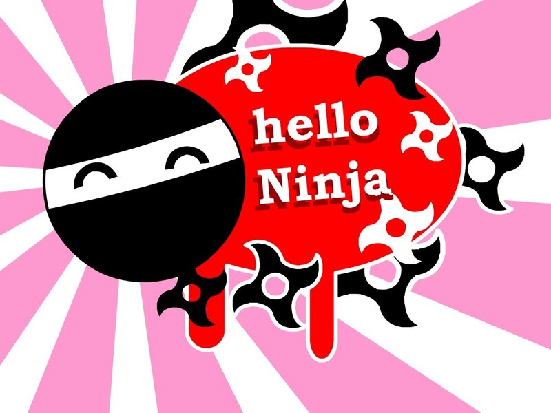 Hello Ninja Character Art