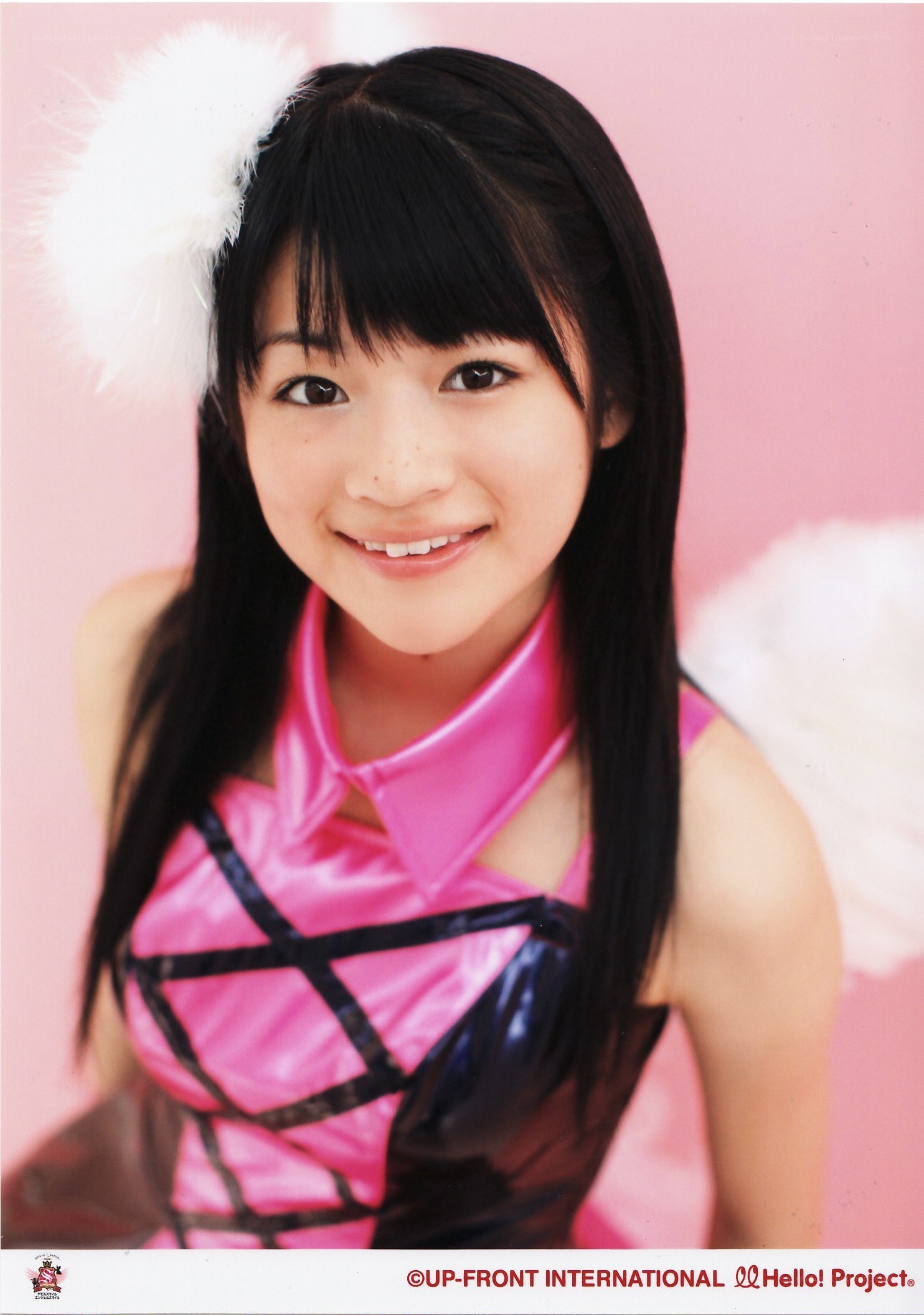 Hello! Project member in pink costume