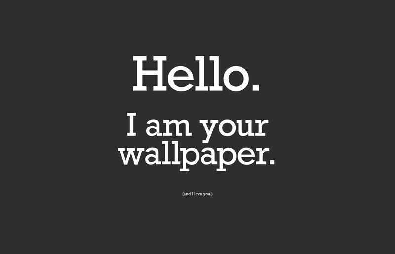 Hello wallpaper text