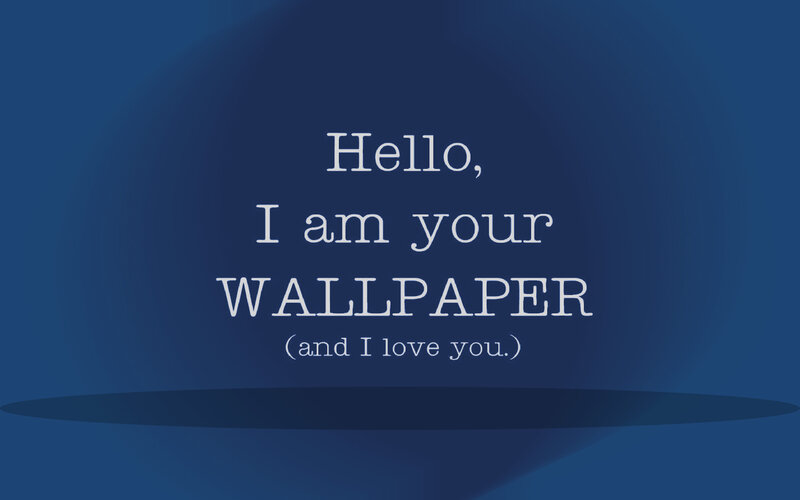 Hello wallpaper
