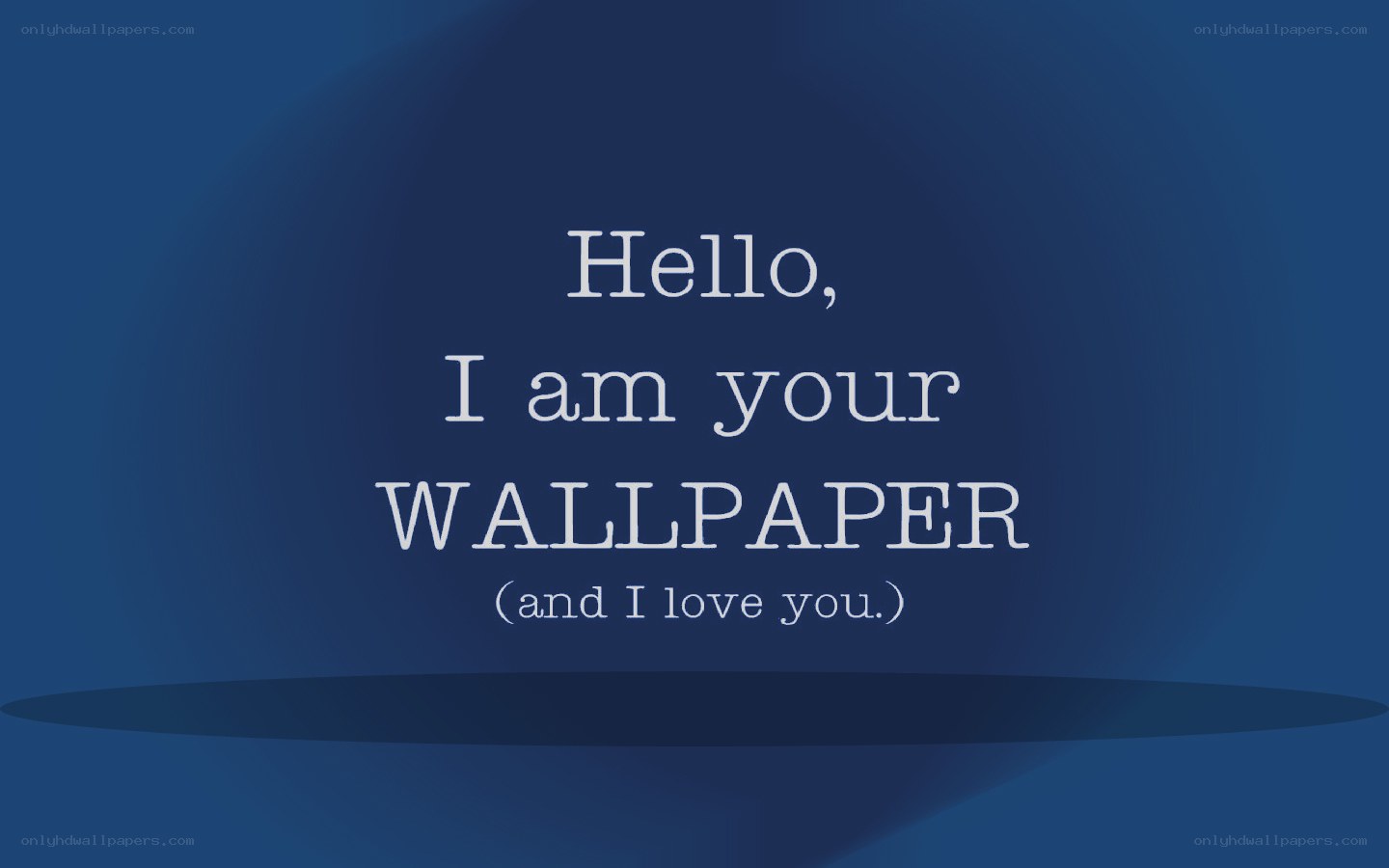 Hello wallpaper