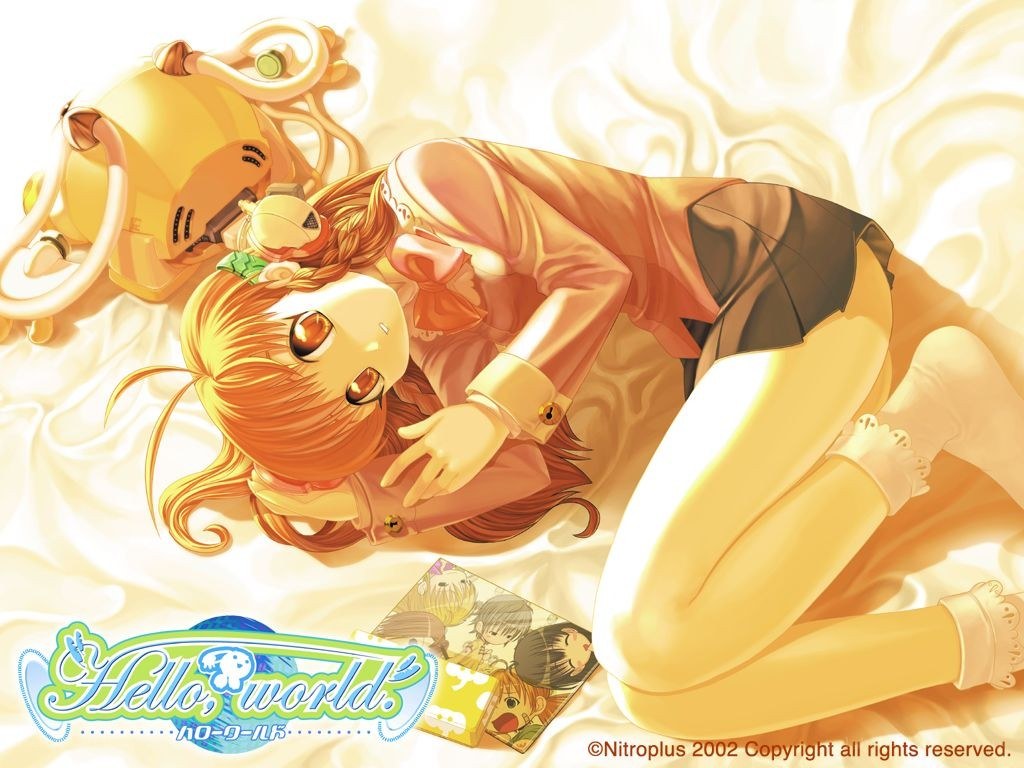 Hello, World! anime art
