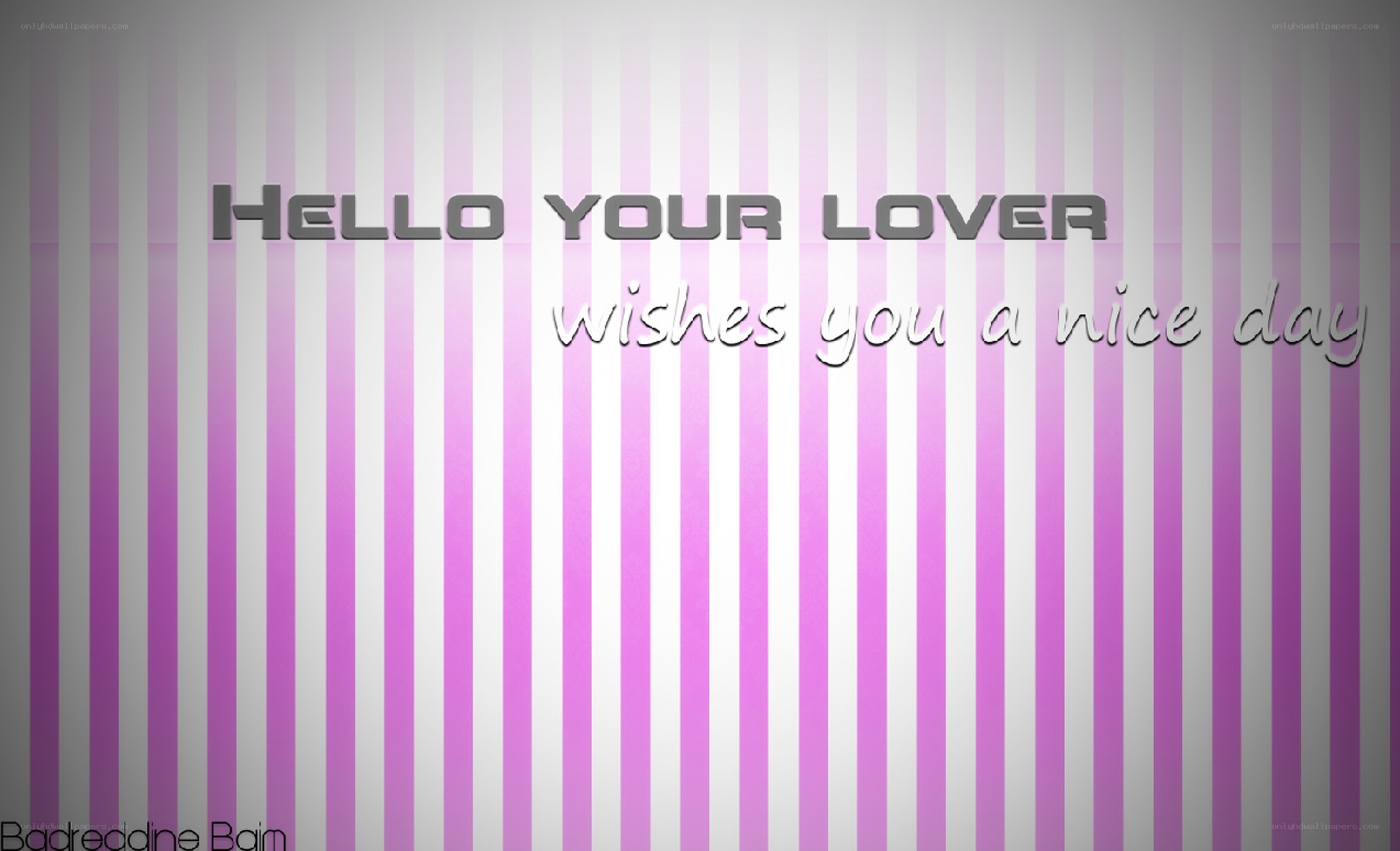 Hello Your Lover greeting