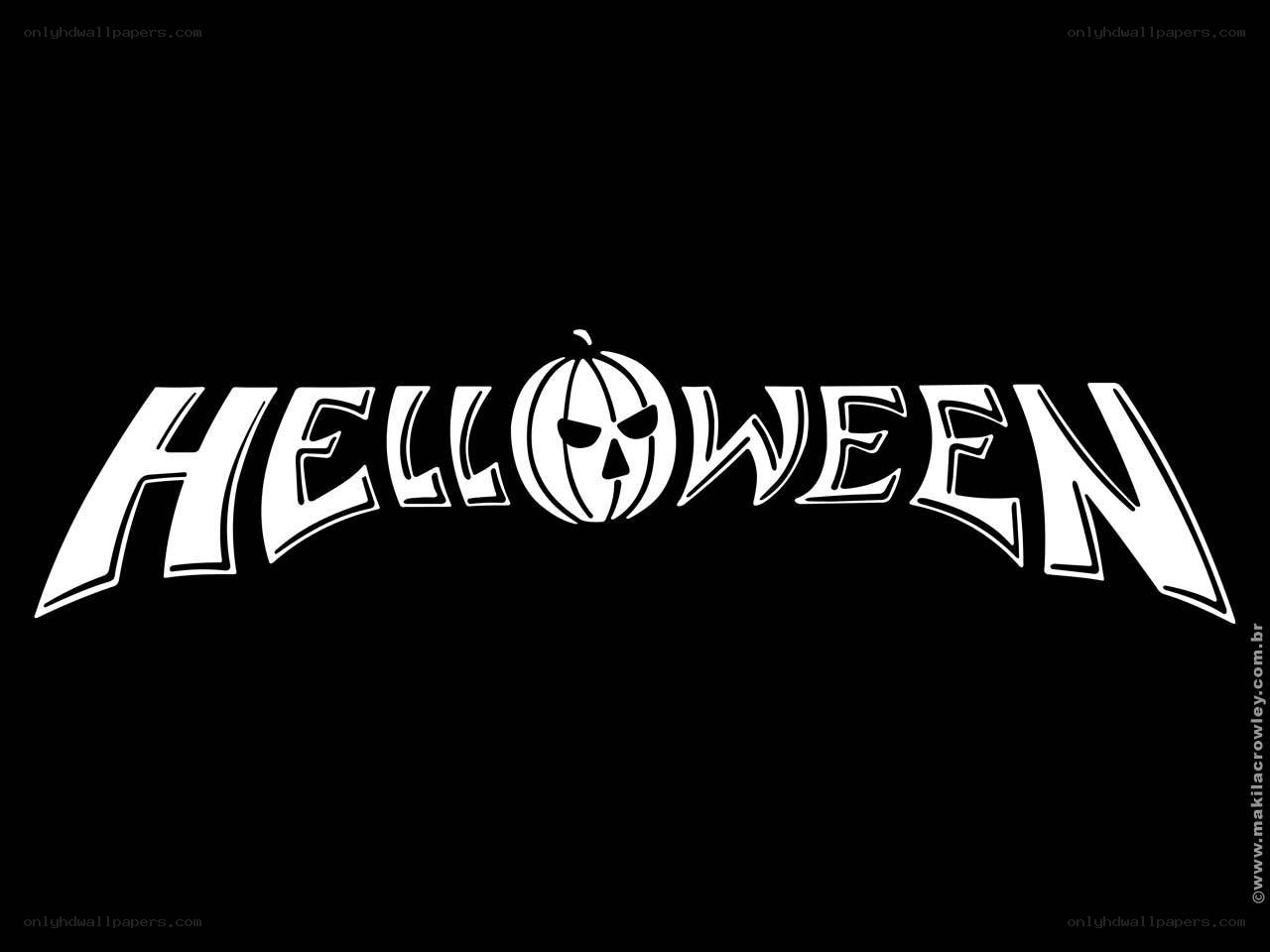 Helloween logo with pumpkin