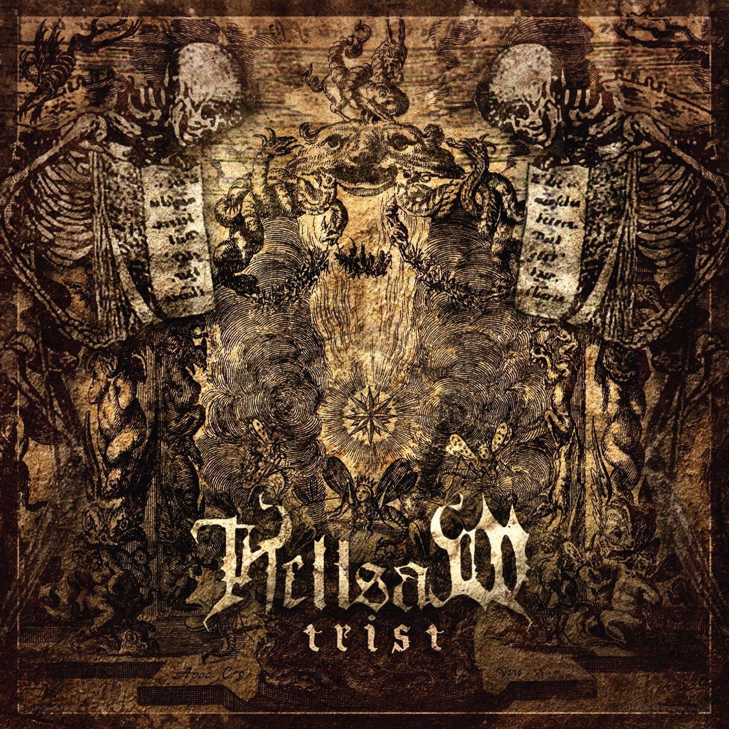 Hellsew - trist album cover