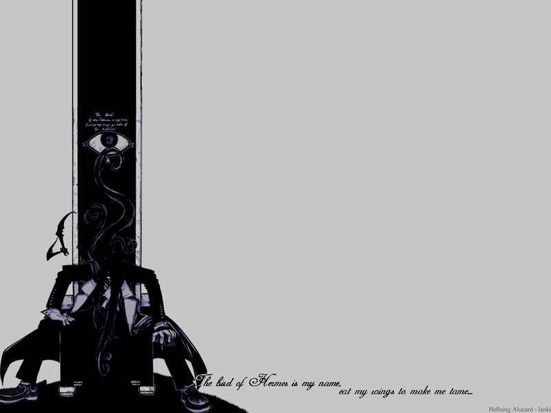 Hellsing Alucard character art