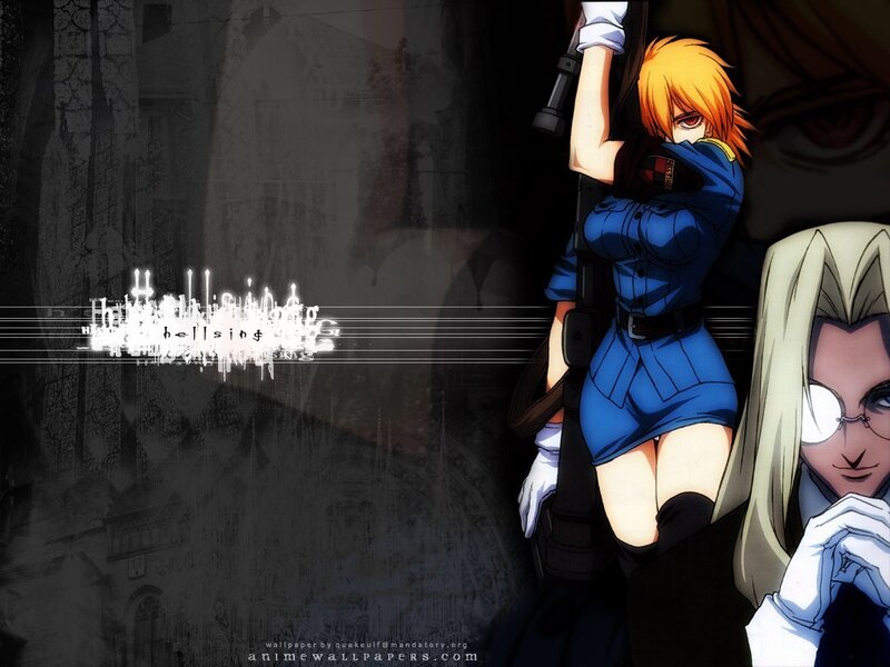 Hellsing anime characters wallpaper