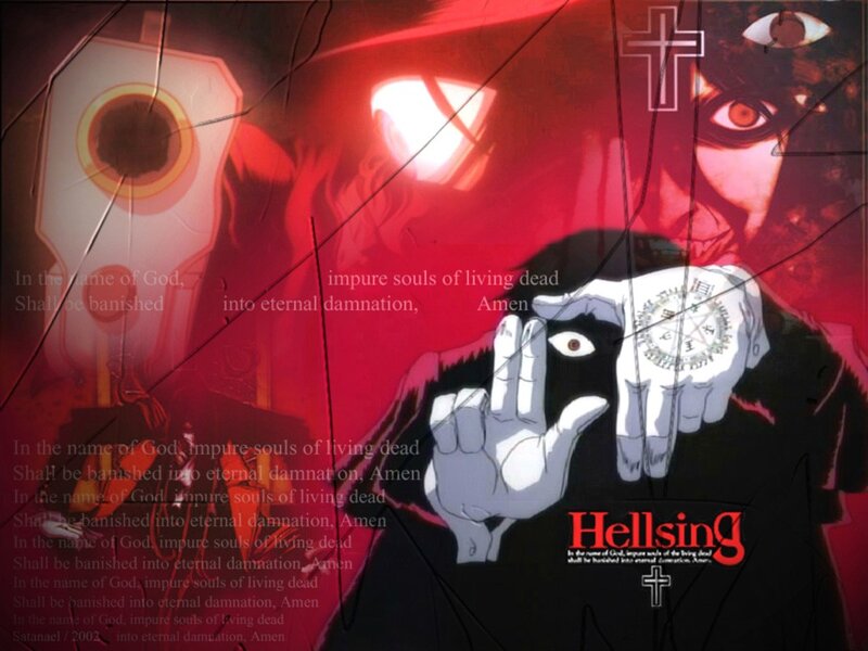 Hellsing anime promotional art