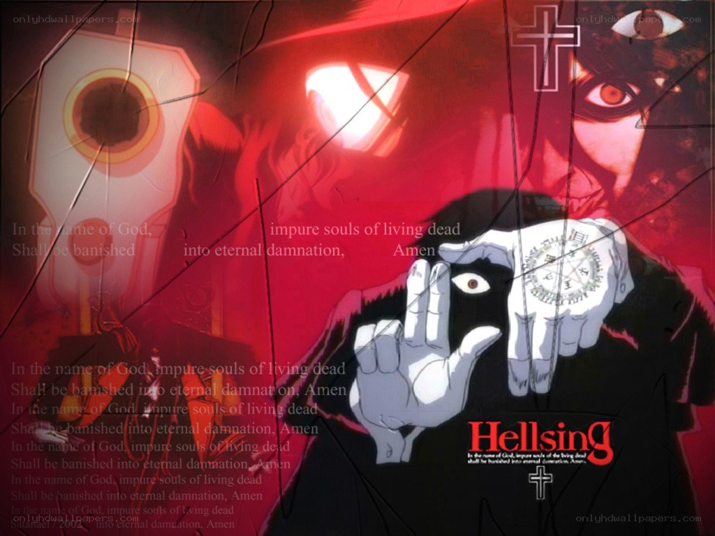 Hellsing anime promotional art