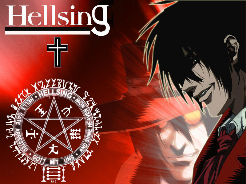 Hellsing anime promotional art