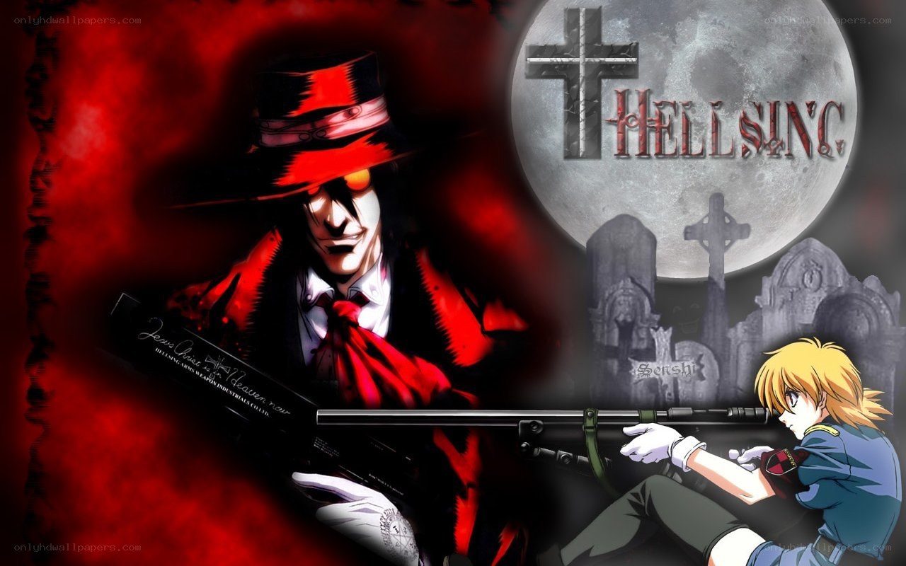 Hellsing anime promotional art