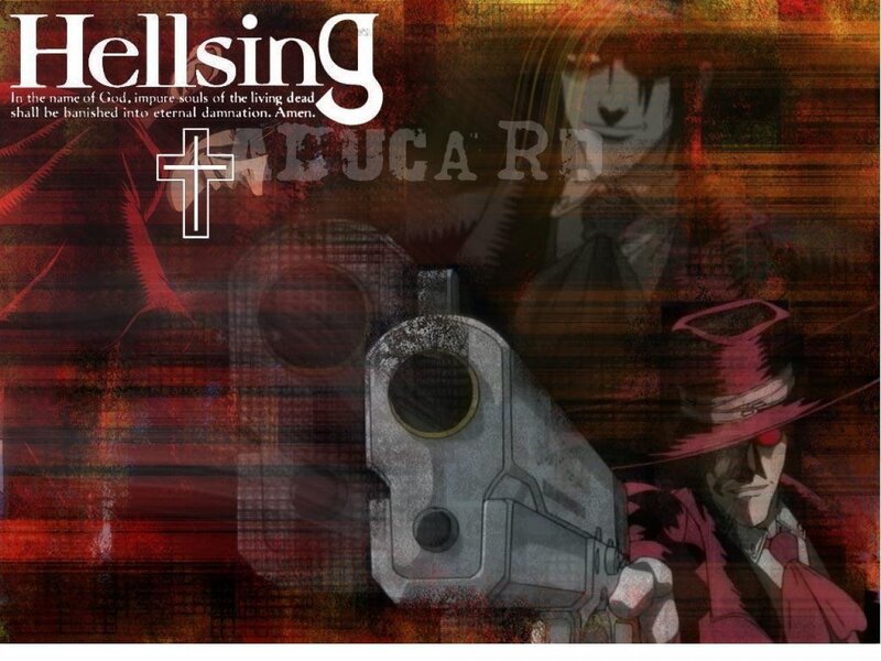 Hellsing anime promotional art