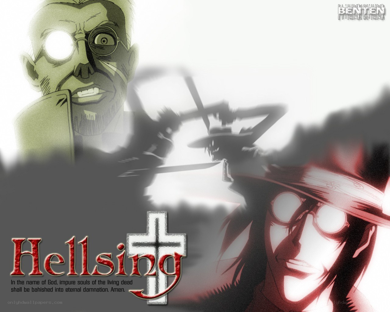 Hellsing anime promotional art