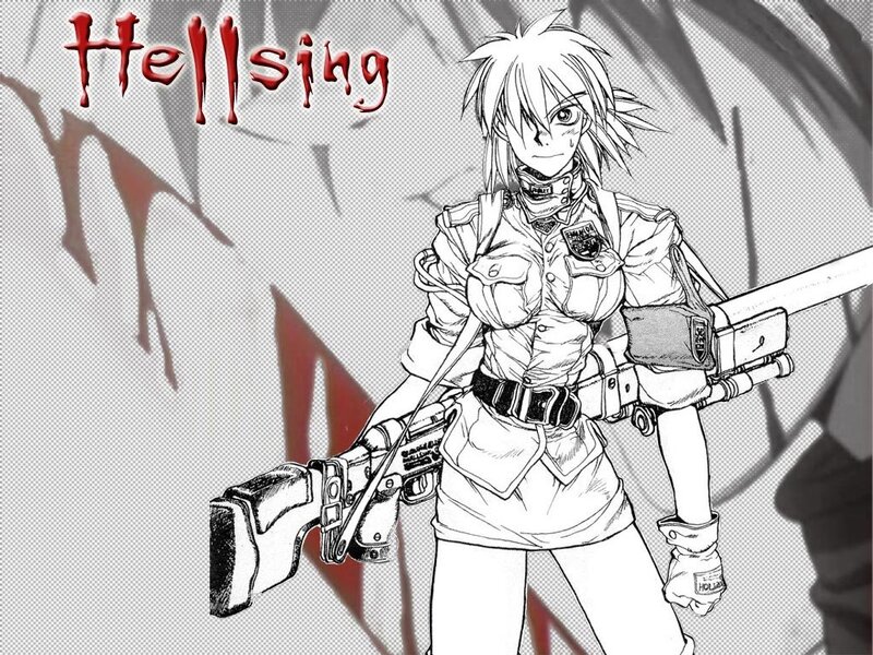 Hellsing character illustration