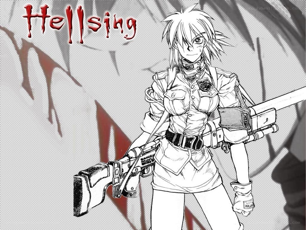 Hellsing character illustration