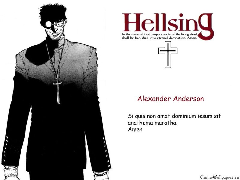 Hellsing character poster