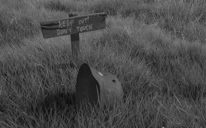 Helmet in Grass