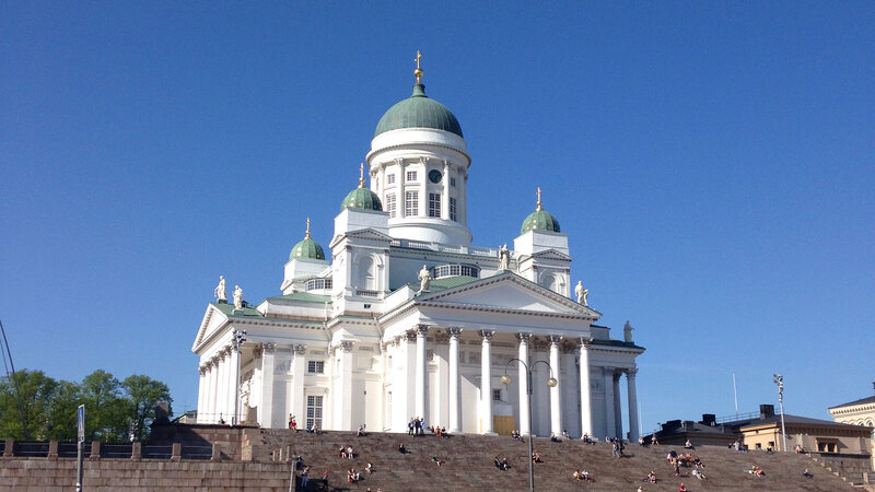 Helsinki Cathedral — Blue