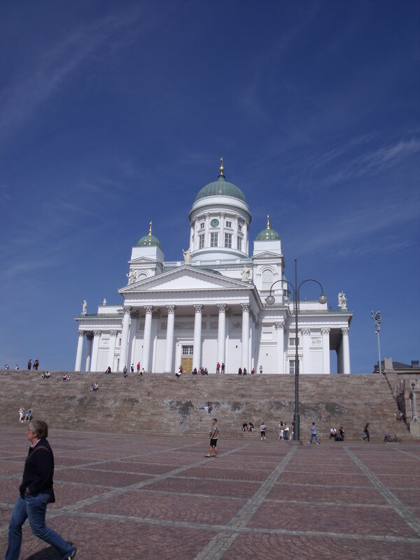 Helsinki Cathedral on a sunny day