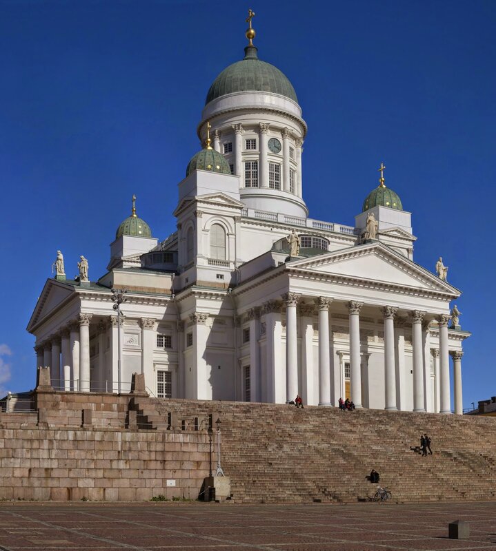 Helsinki Cathedral — White, Serene, Afternoon