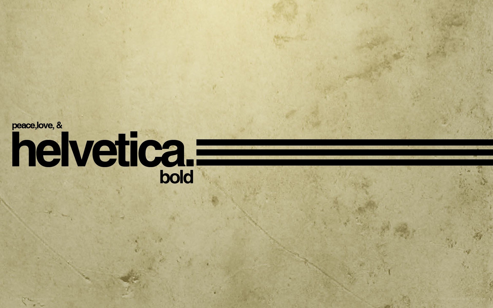 Helvetica Bold Text Design