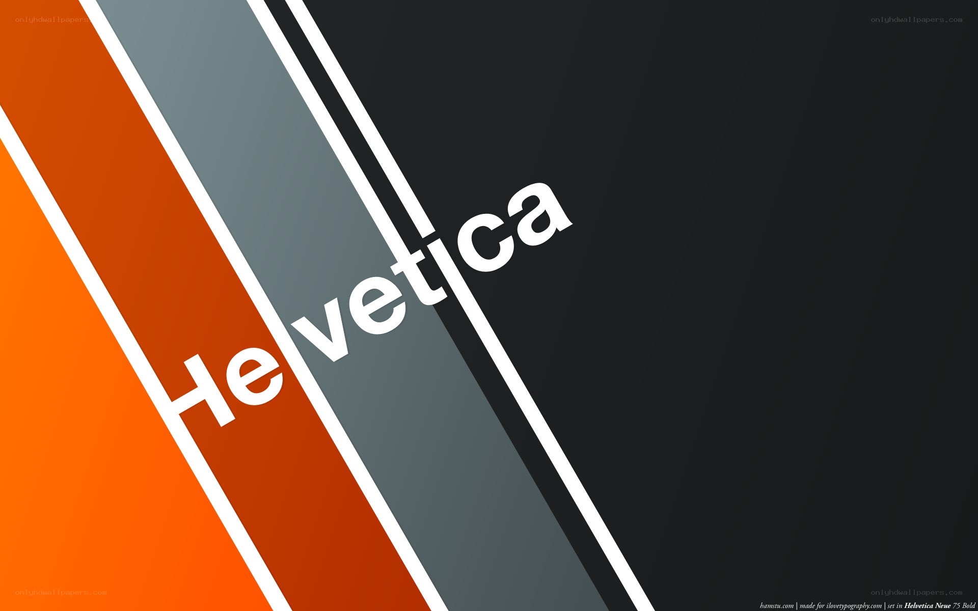 Helvetica font design